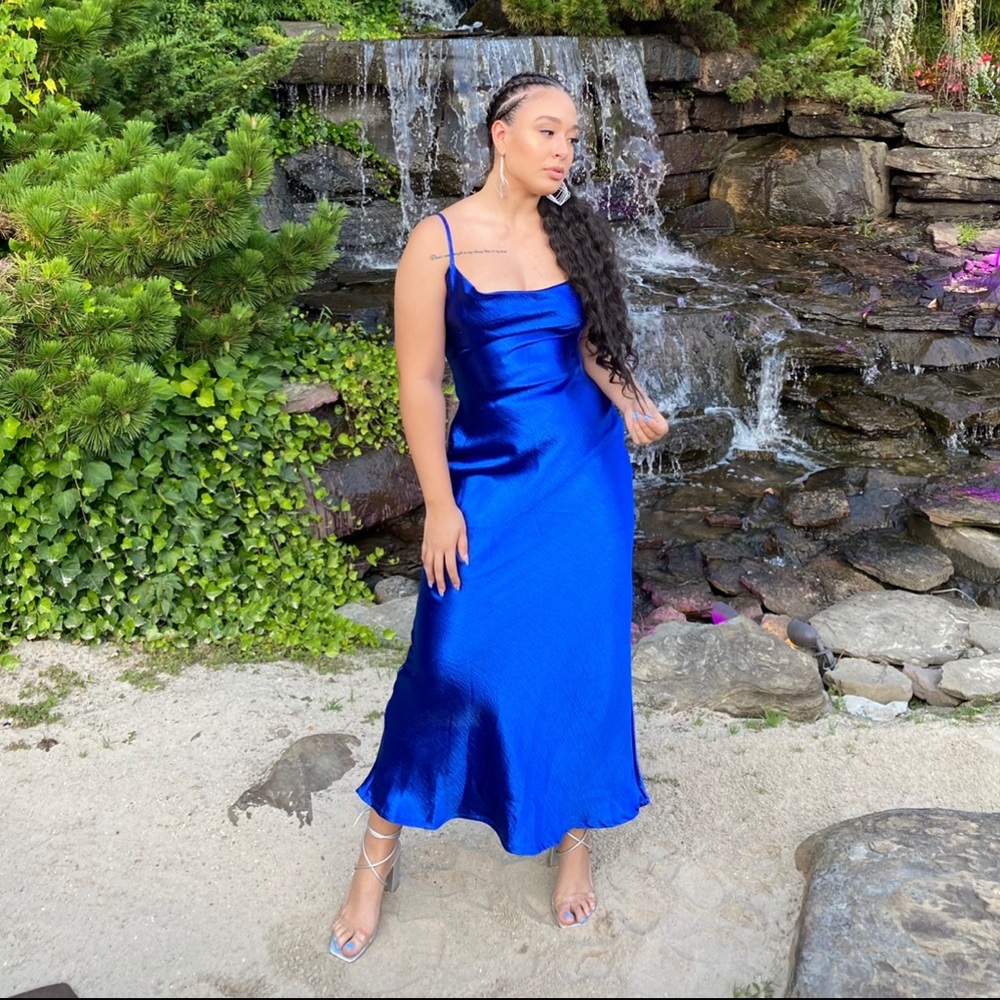 Satin Dress